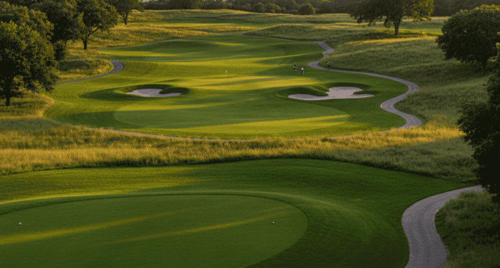 terrain de golf vallonner